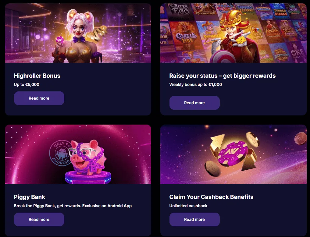 Promozioni NV Casino